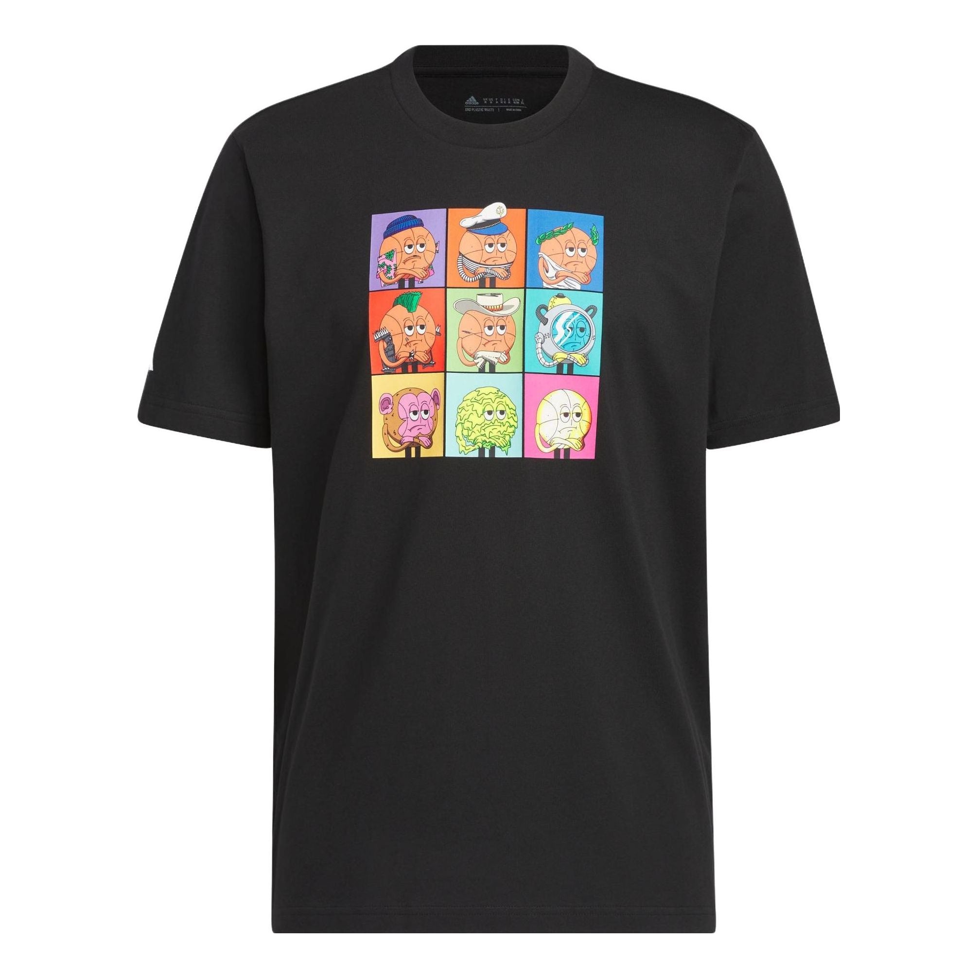 adidas Metaverse Lil' Stripe PFP Tee 'Black' IM4631