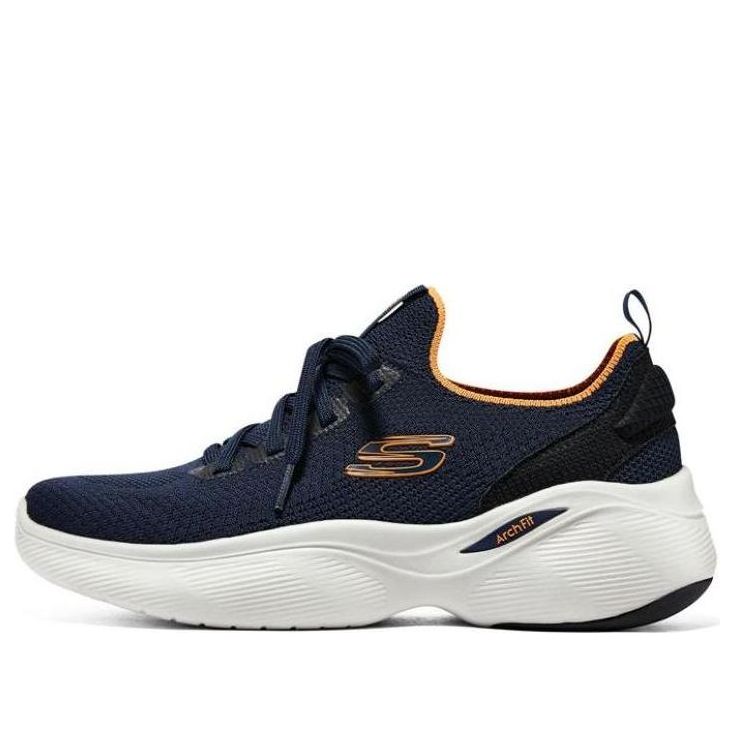 Skechers 斯凯奇 爆款【轻质缓震】男鞋柔软运动鞋健步鞋运动休闲鞋春轻跑鞋夏季 In Blue