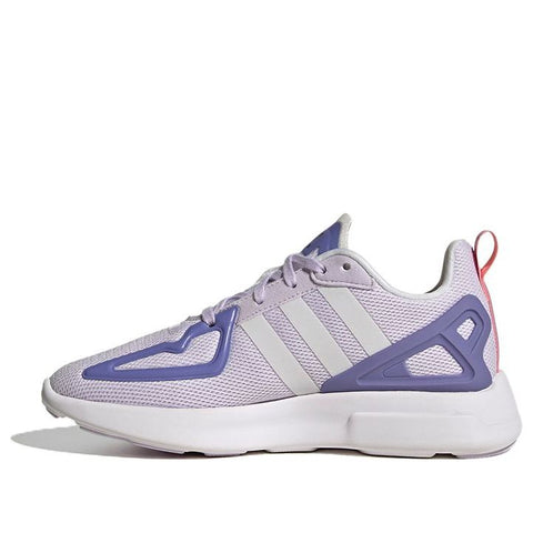 GS) adidas ZX 2K Flux J 'Grey Signal Cyan' FW1908