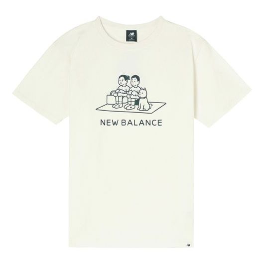 New Balance X Noritake Unisex Sports Tee White In Neutral