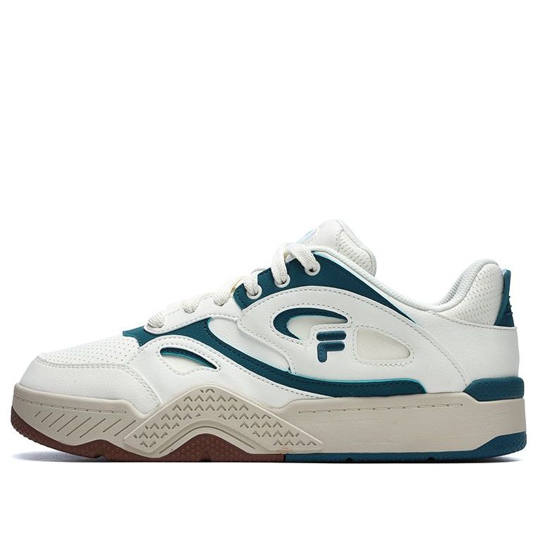 Fila Fusion Kj7 Skb Skate Shoes 'white Teal'