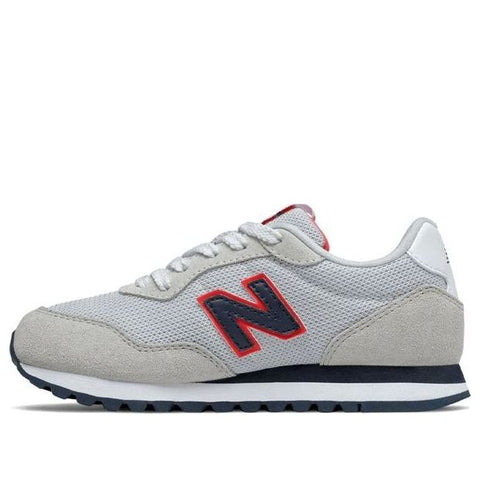 New Balance Kids' 527v1 Grey/Red