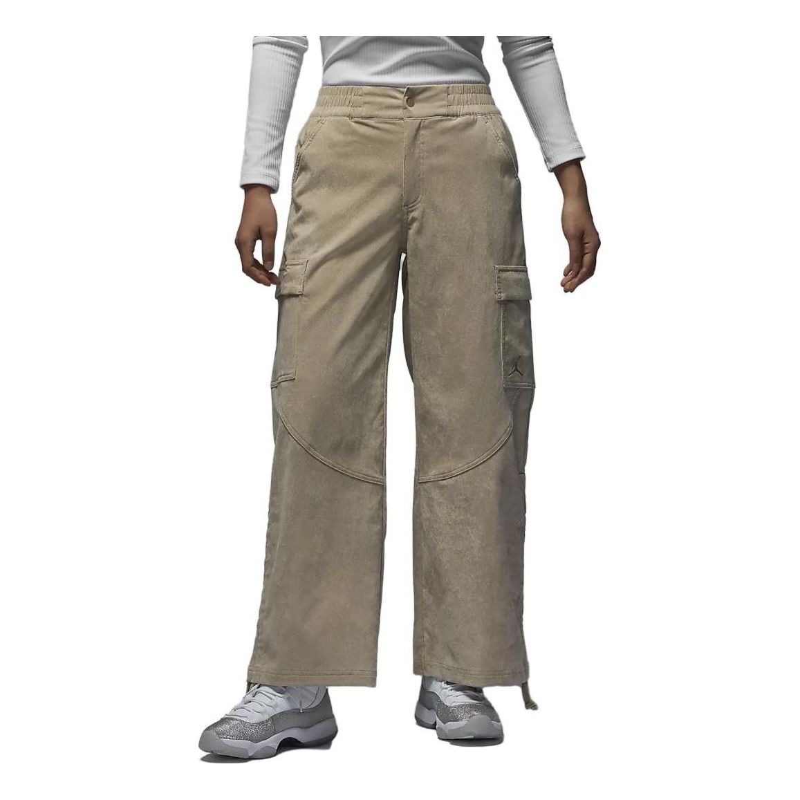 Air Jordan (wmns) Corduroy Chicago Pants 'tan' In Gray