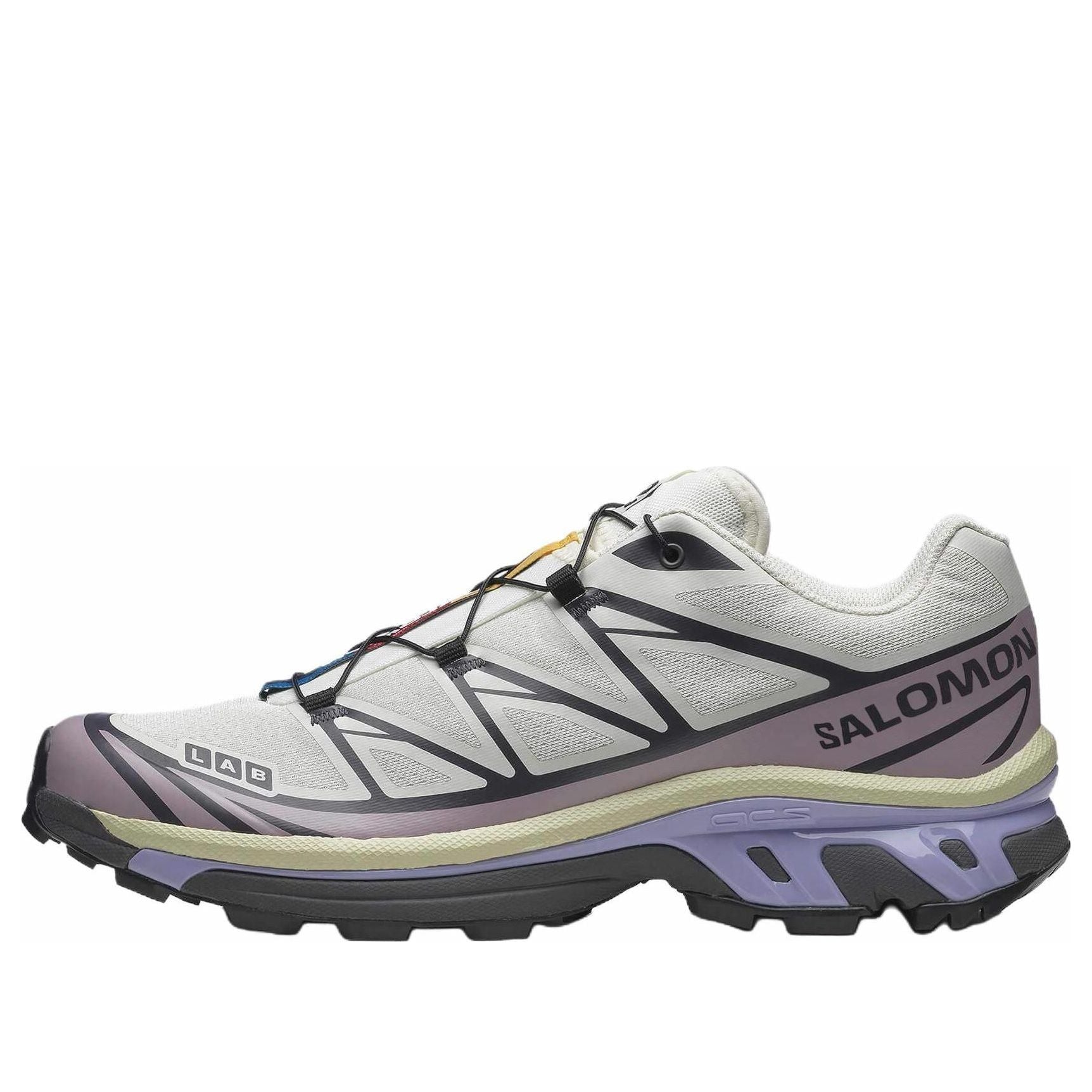 Salomon Xt-6 | Purple Sneakers | Naked Cph In Gray