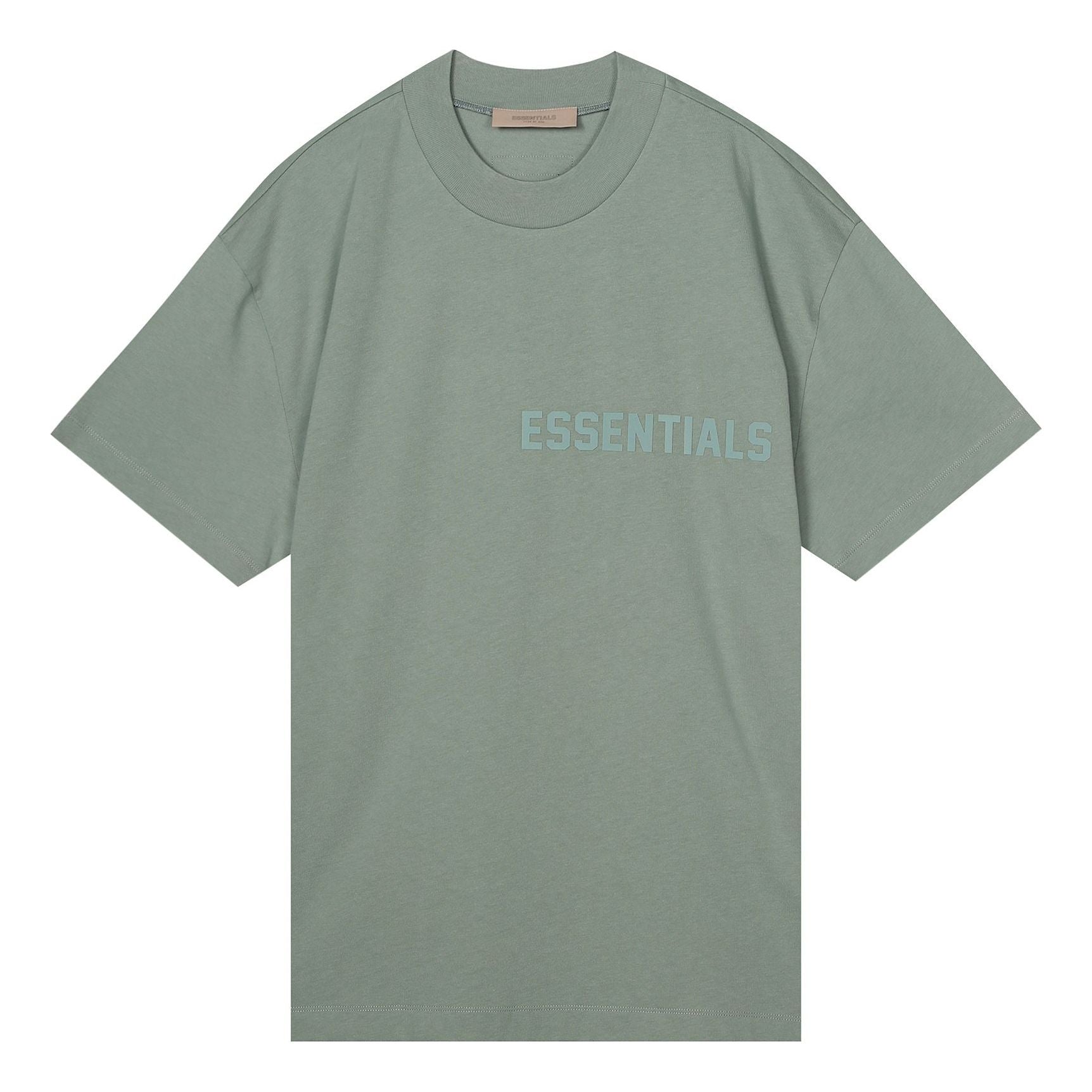 Essentials Fear Of God Ss23 Short-sleeve Tee 'sycamore' In Green
