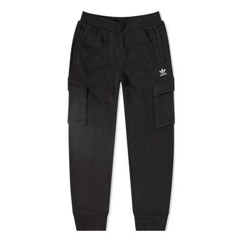 adidas originals Adicolor Essentials Trefoil Cargo Pants 'Black'