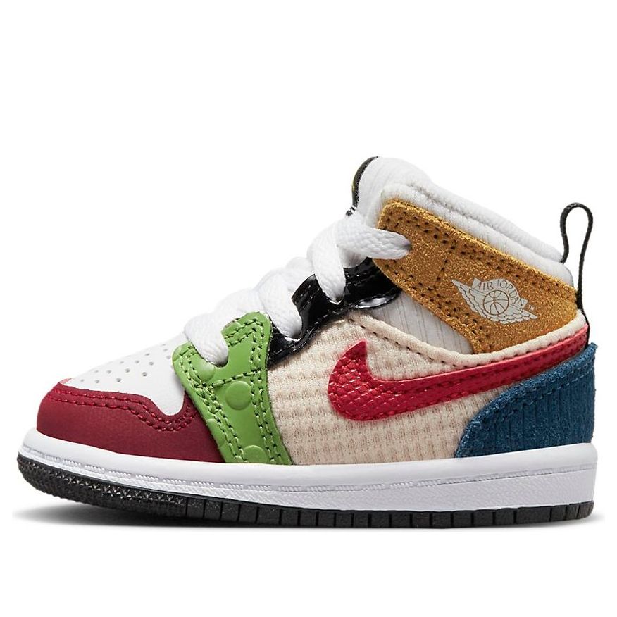 Air Jordan (td)  1 Mid Se 'messy Room' In Multi
