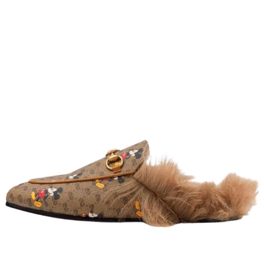 Gucci (wmns) Princetown Fur Lined Slipper X Disney 'mickey Mouse'