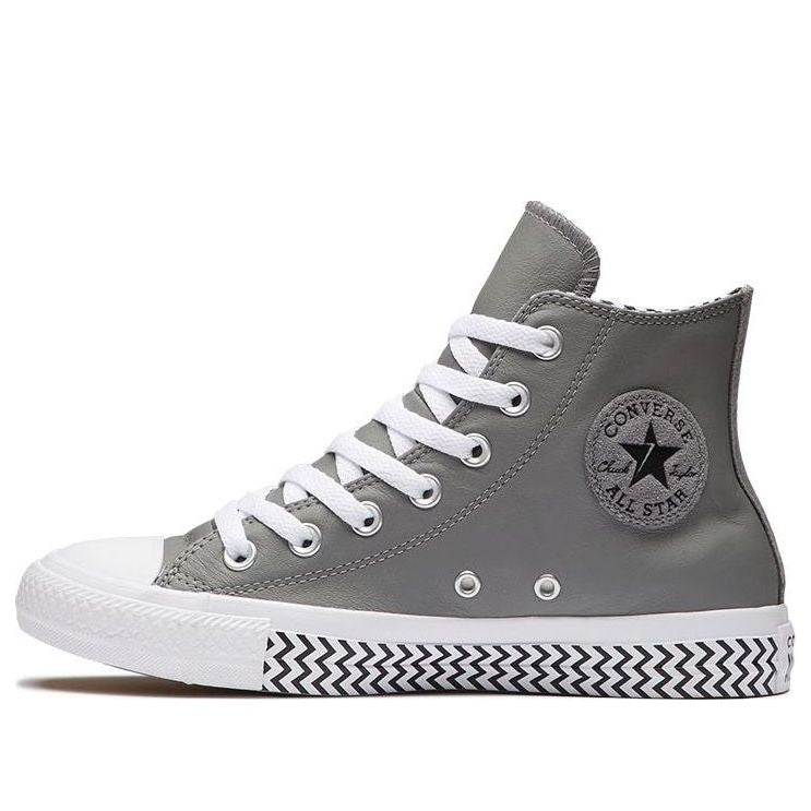 Converse (wmns)  Chuck Taylor All Star High Top Leather Grey White