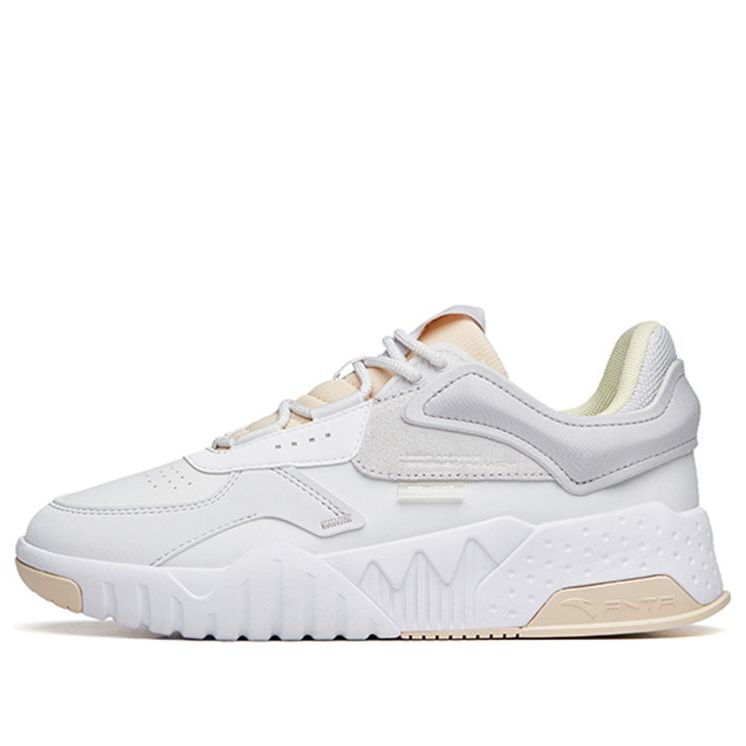 Anta (wmns) Life Series Sneakers 'white Grey Yellow'
