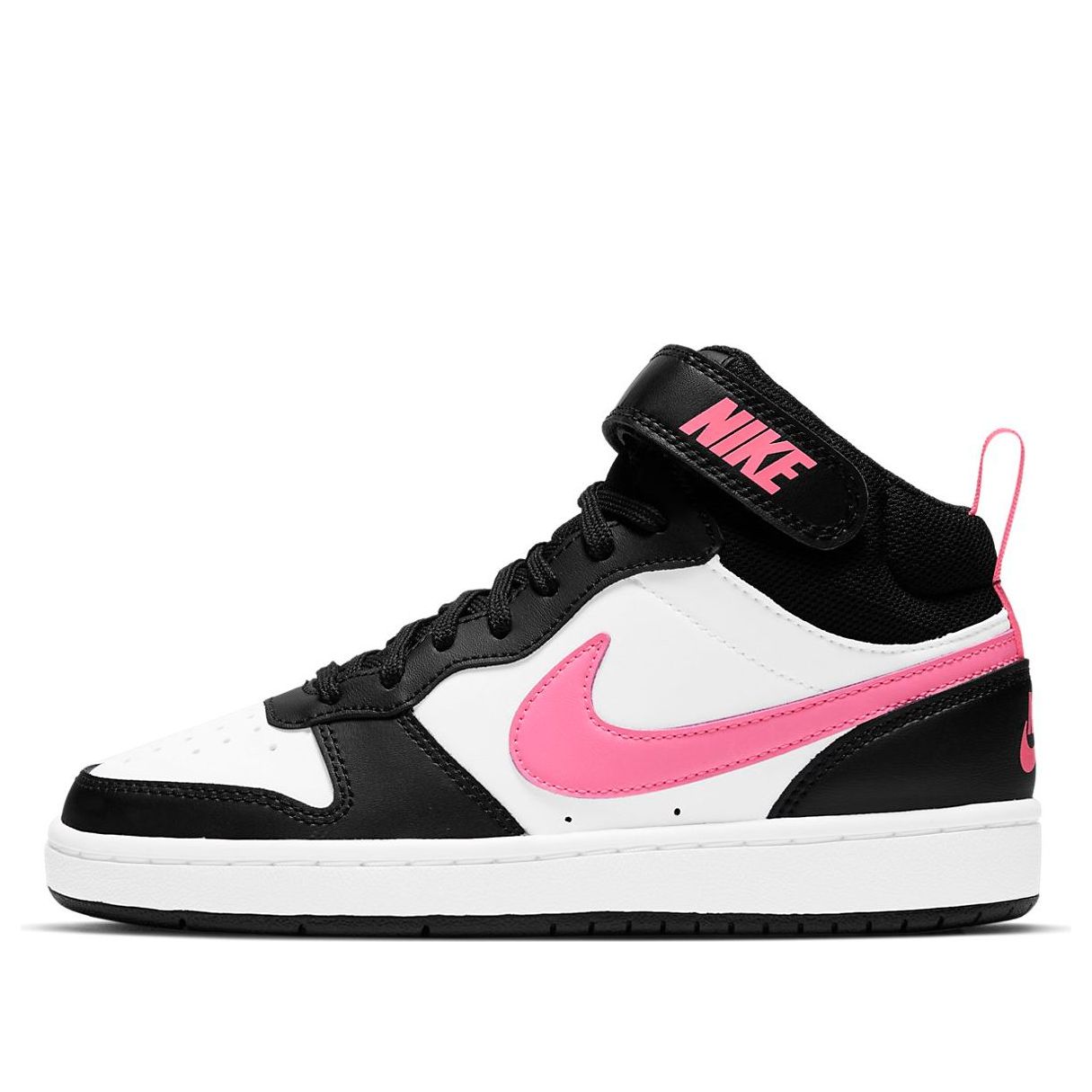 Nike (gs)  Court Borough Mid 2 'white Sunset Pulse'