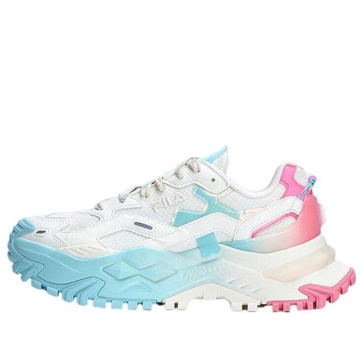 Fila Fusion (wmns) Bianco Tecno-piumax Sneakers 'white Blue Pink'