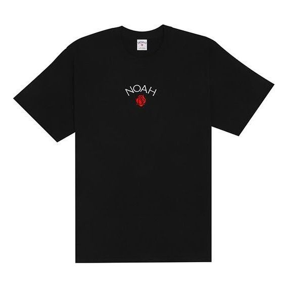 【値下げ】 Logo Rose NOAH T-shirt T27FW20-BLACK 'Black' トップス