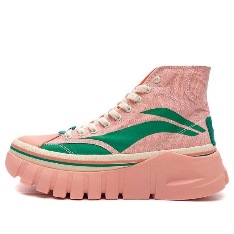 Li-ning (wmns)  Wave Boot 'pink Green'