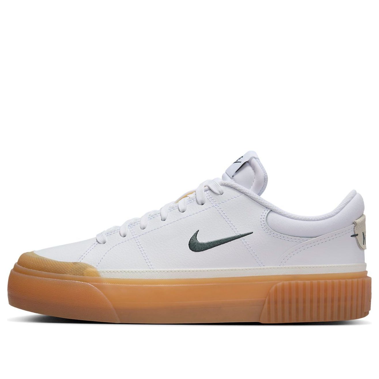 WMNS) Nike Court Legacy Lift 'White Vintage Green Gum