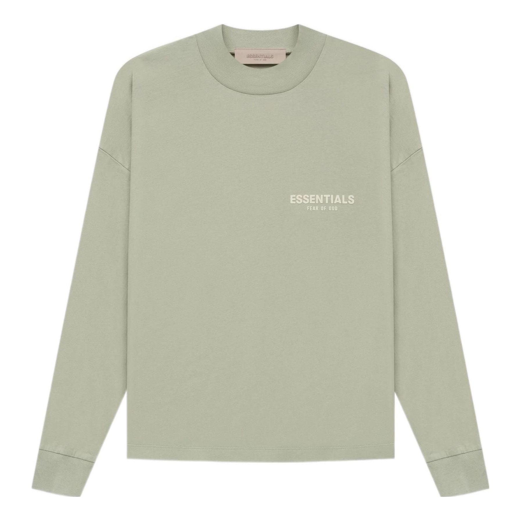 Essentials Fear Of God  Ss22 Long Sleeve Tee 'seafoam'