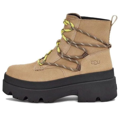 GS) UGG Yose Puffer Lace Boot 'Mustard Seed' 1143780K-MDSD