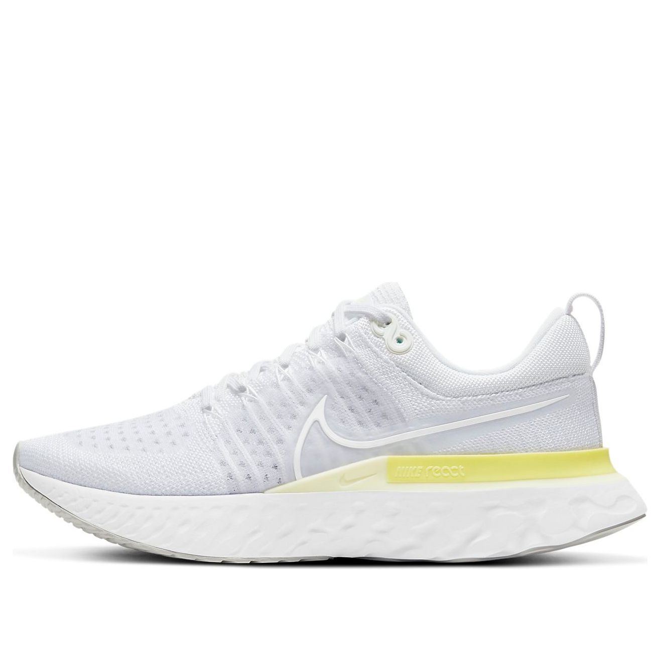 Nike (wmns)  React Infinity Run Flyknit 2 'white Light Citron'