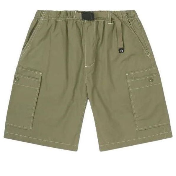 Converse Utility 9"" Baggy Shorts 'mossy Sloth' In Green