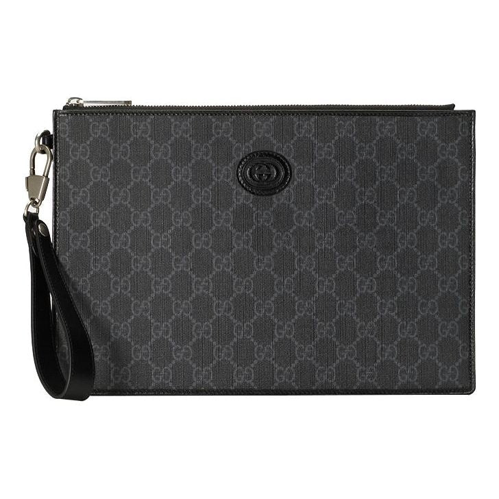 Gucci Pouch With Interlocking G 'black'