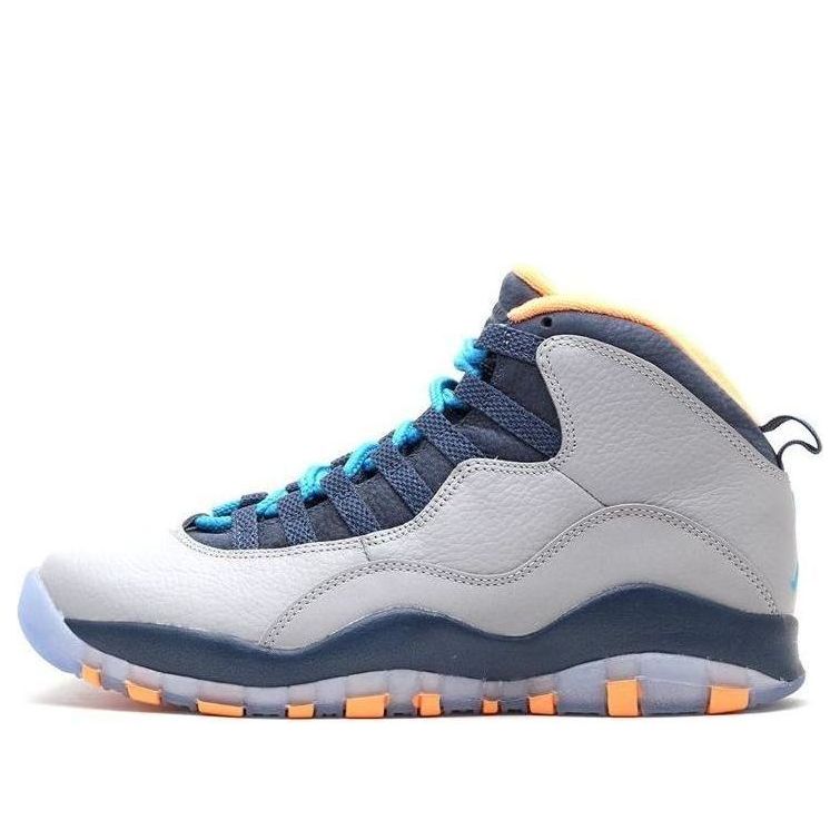 Air Jordan 10 Retro 'Bobcats' 310805-026 Retro Basketball Shoes  -  KICKS CREW
