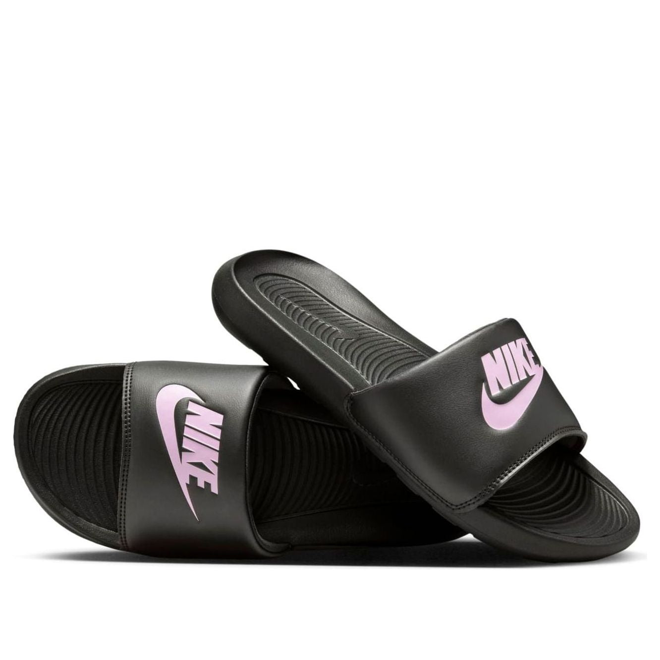 Nike (wmns) Victori One Slide 'black Light Arctic Pink'