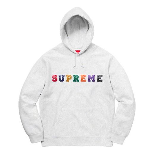 Supreme Fw19 Week 1 The Most Hooded Sweatshirt Logo 'white'