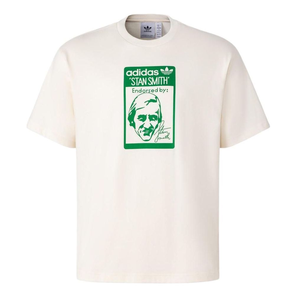 adidas Originals Stan Smith T-Shirt Asia Sizing 'White Green' JH1223 - main-square_a5a7e7c5-34a5-4d8b-88d5-88e3b1e6b757