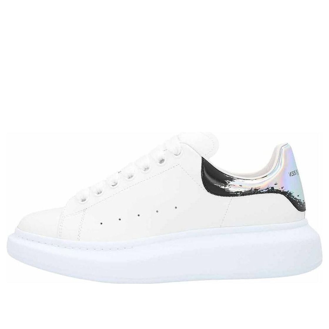 Alexander Mcqueen Graffiti Tread Slick Boot White Black