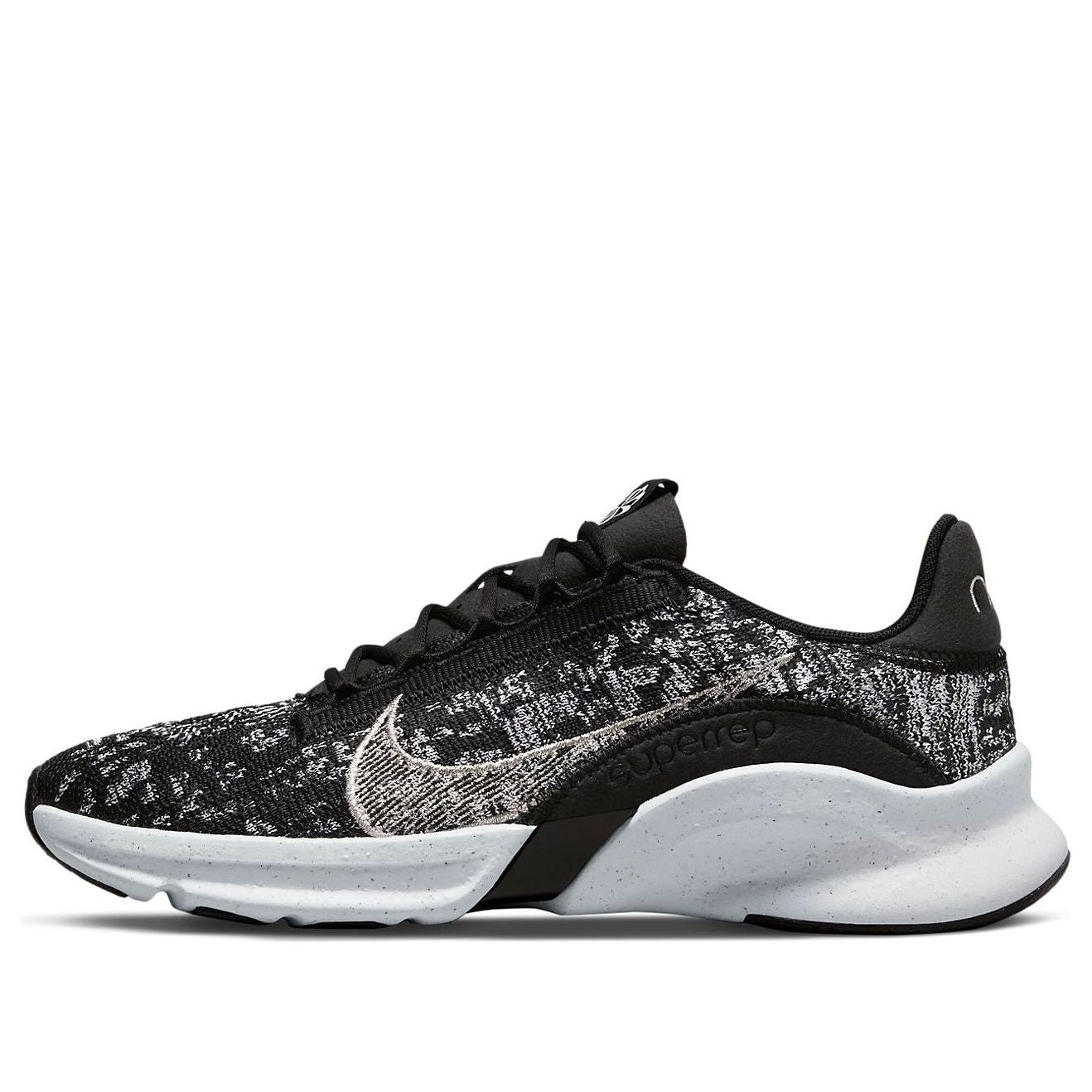 Nike (wmns) Superrep Go 3 Flyknit Next Nature 'black White'