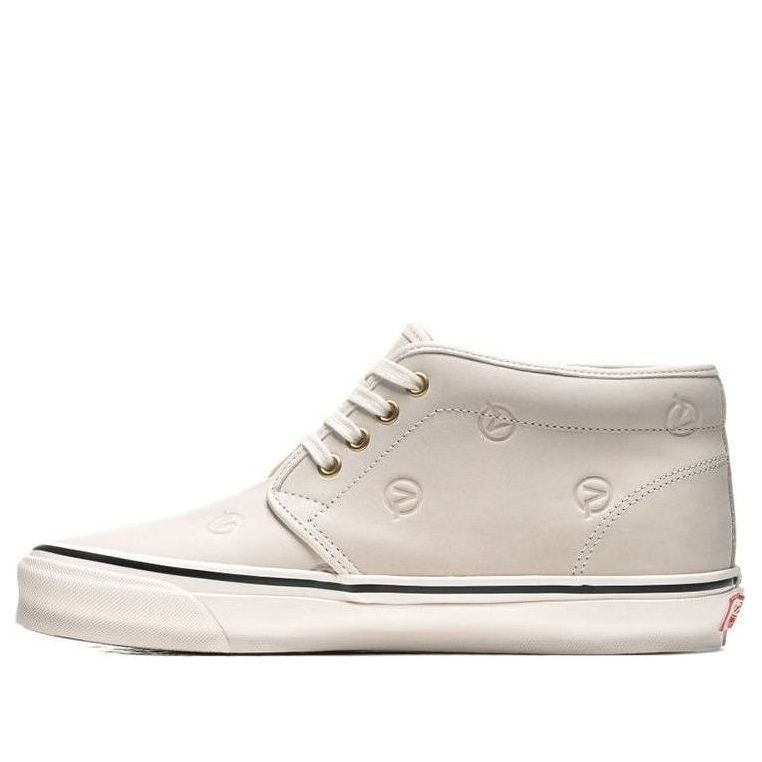 Vans Lqqk Studios X Og Chukka Boot Lx 'circle V - Cream' In Multi