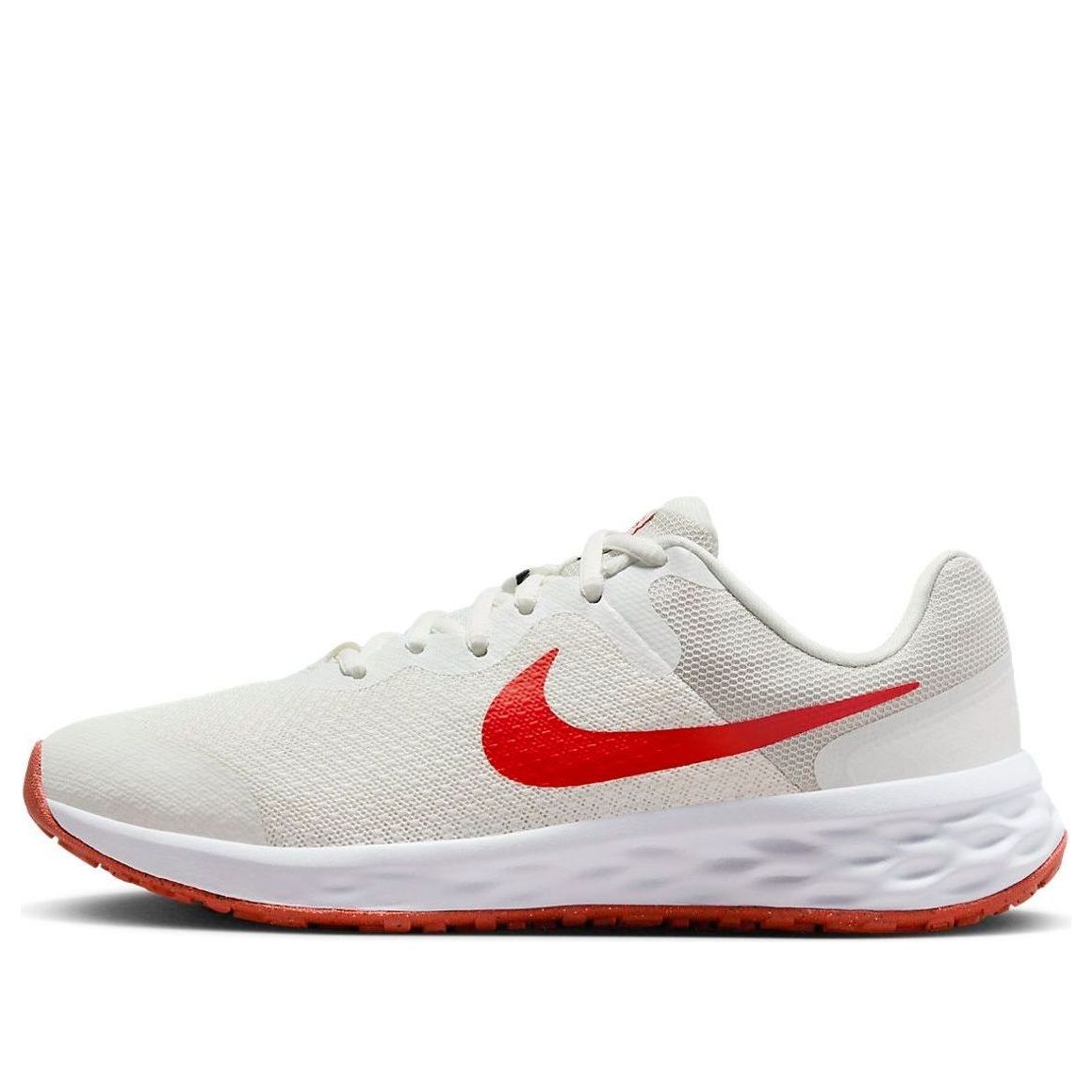 Nike (gs) Revolution 6 'white Red'