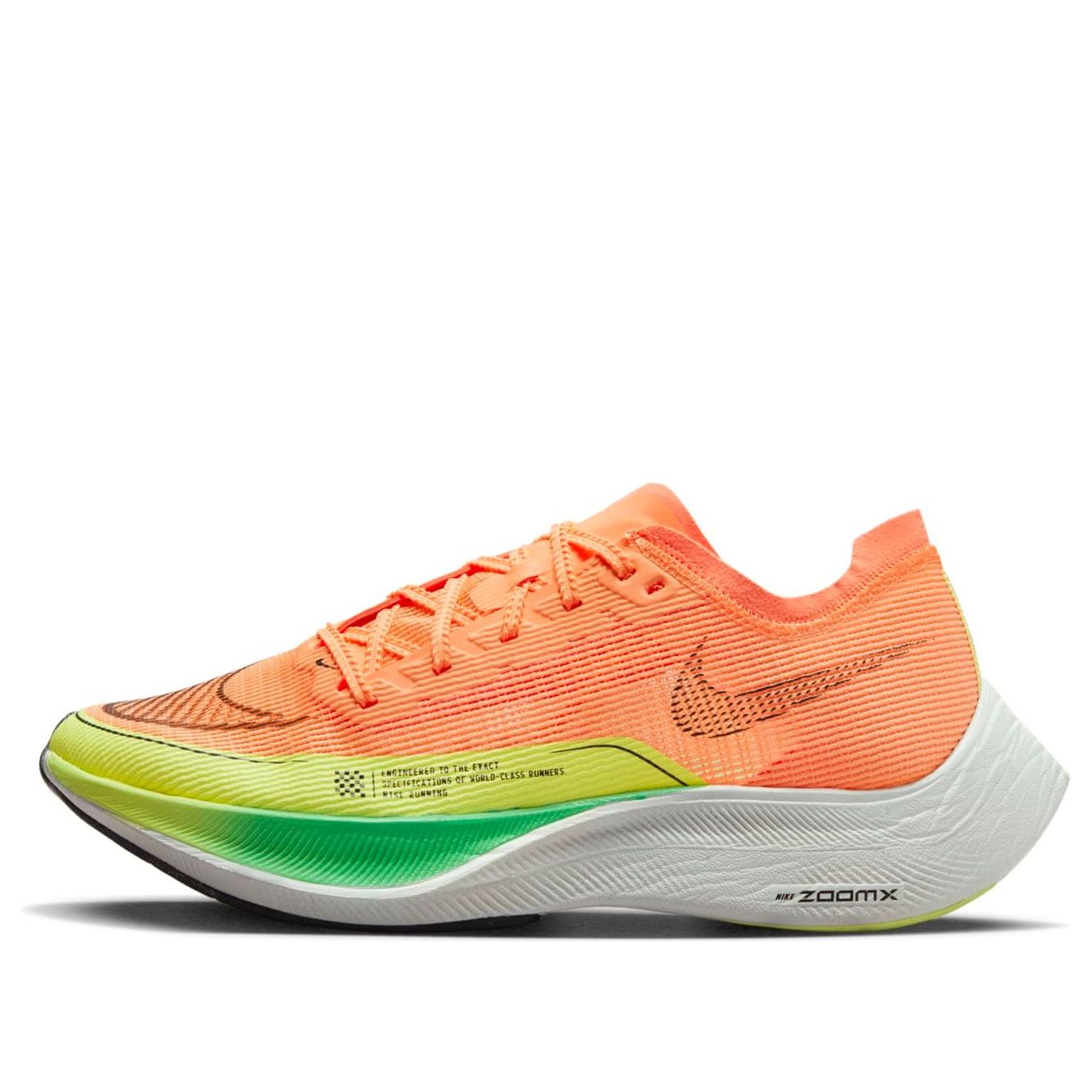 (WMNS) Nike ZoomX Vaporfly Next% 2 'Peach Cream Green Shock' CU4123-801 - main-square_c5e107db-509d-45ca-9039-f00e0a21f0e6