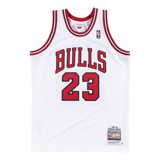 1997-98 Chicago Bulls Jordan #23 Champion Jersey (Alternate) S
