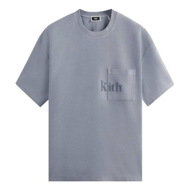 KITH Quinn Tee 'Light Indigo' KHM031086-415