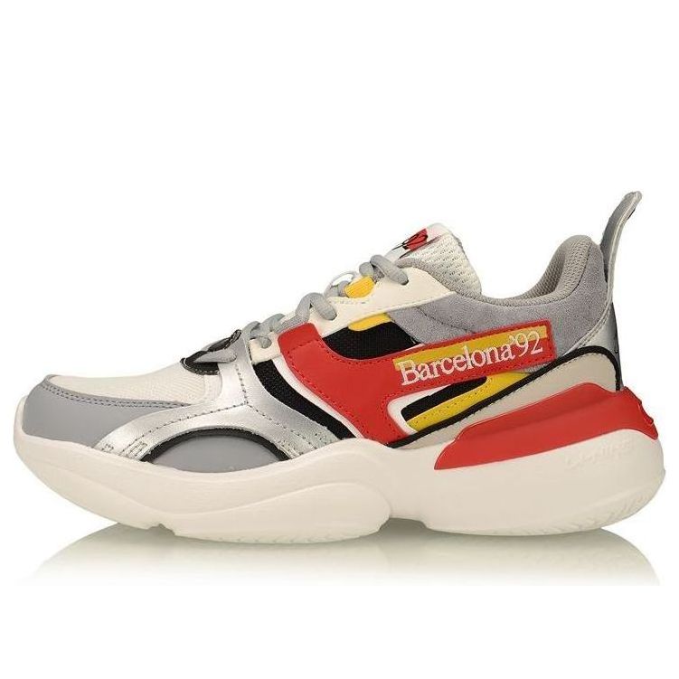 Li-ning (wmns) Medalist 92 'white Grey Red'