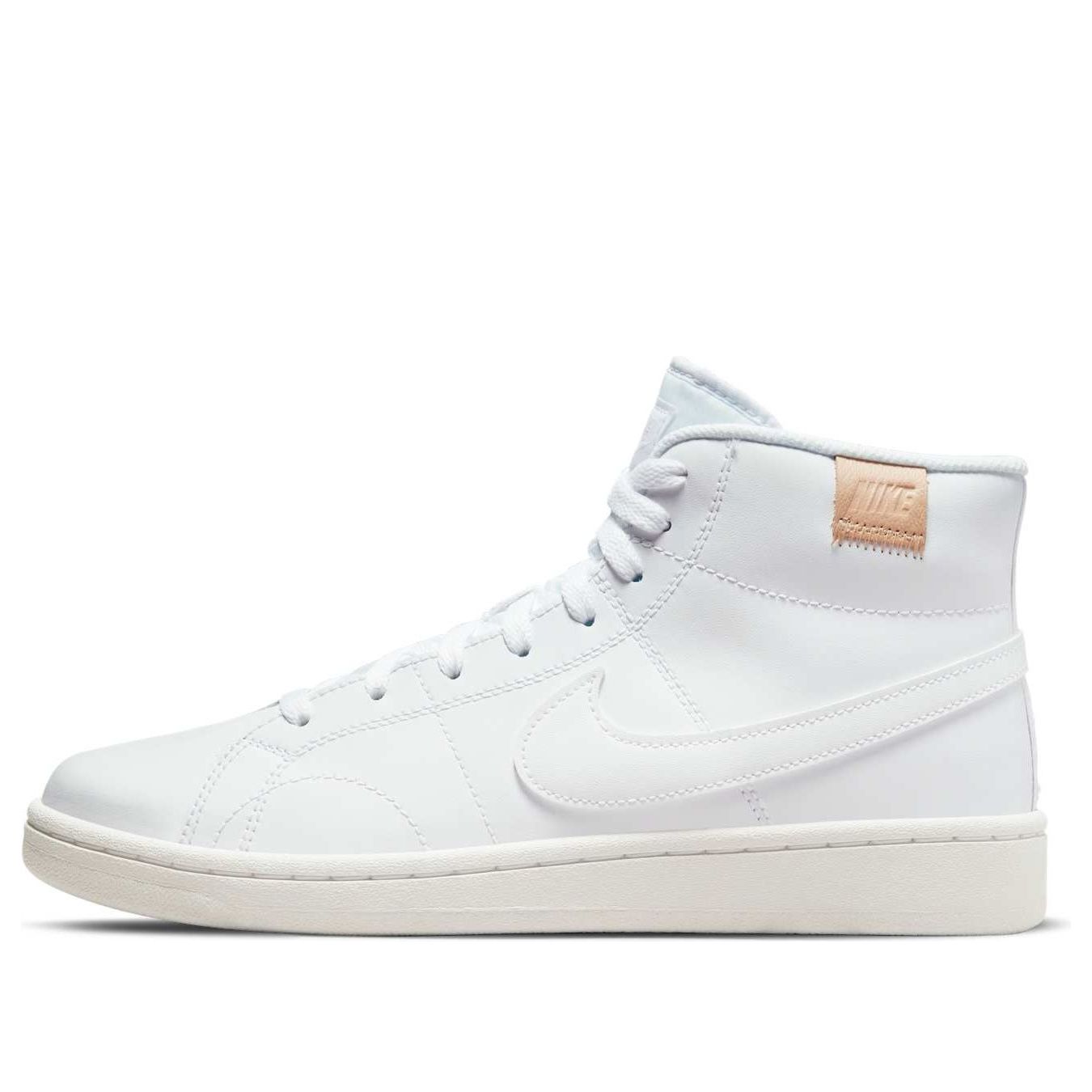 Nike (wmns) Court Royale 2 Mid 'triple White' In Multi