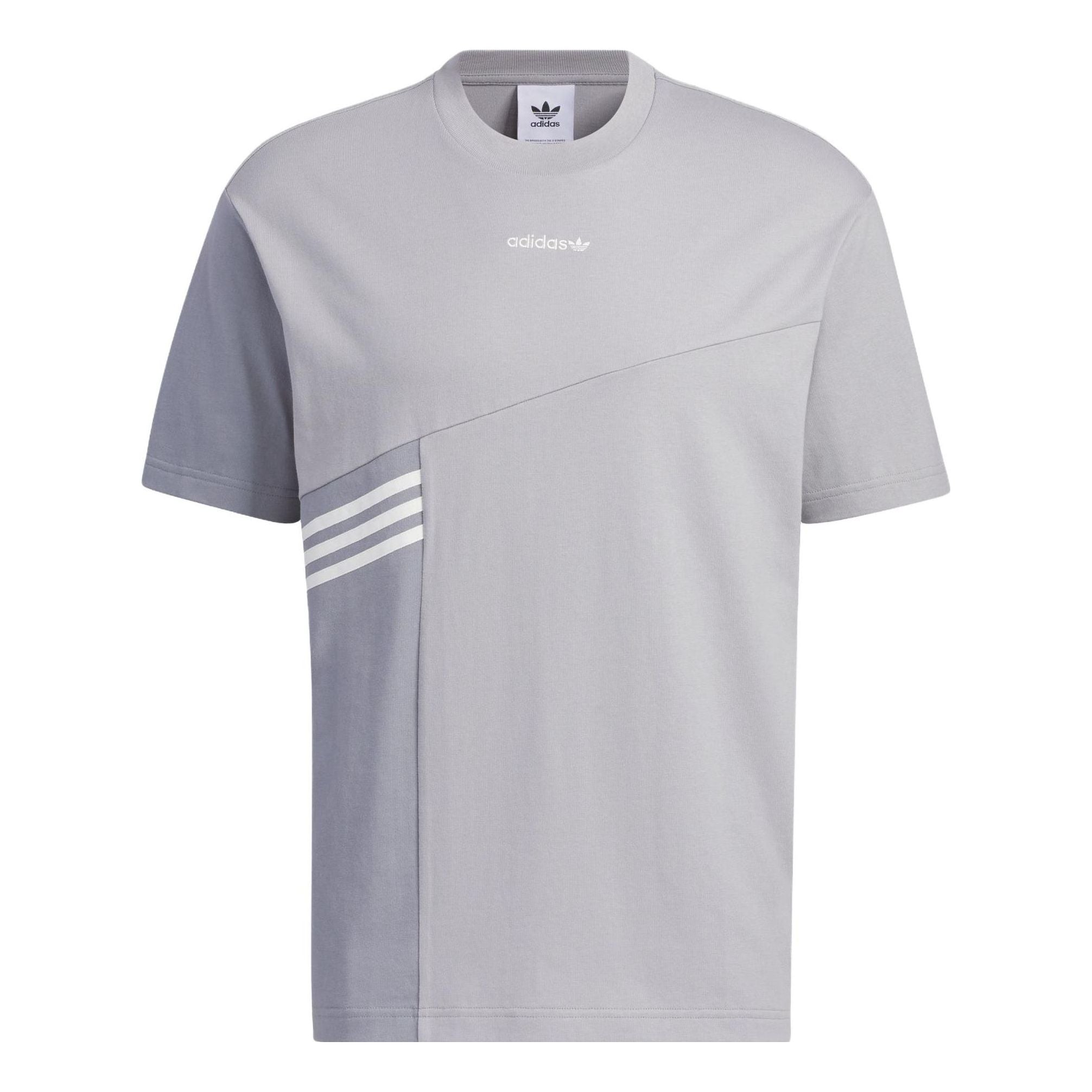 Adidas Originals Adidas Adicolor Short Sleeve T-shirt 'grey' In Gray