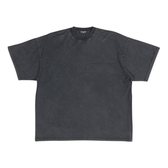 古着人気アイテム Strike Balenciaga 1917 Black 'Washed T-shirt Oversized トップス