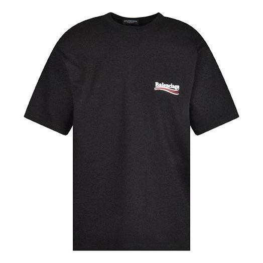 Balenciaga Political Campaign T-Shirt Large Fit 'Black