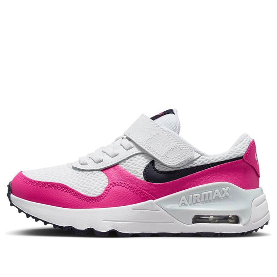 国内配送 NIKE WMNS AIR MAX SYSTM WHITE/PINK FOM PS) Nike Air Max SYSTM 'White Fierce Pink' DQ0285-110