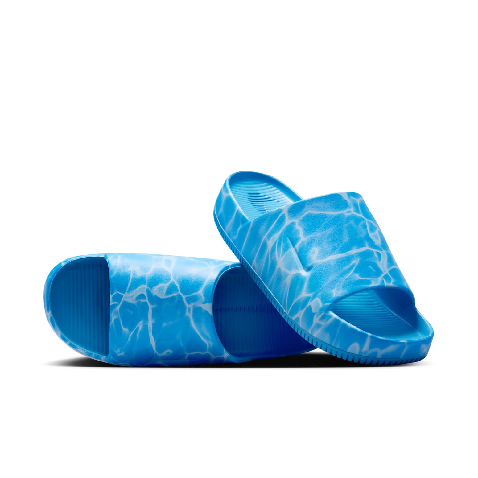 Nike Calm Printed Slides 'water'