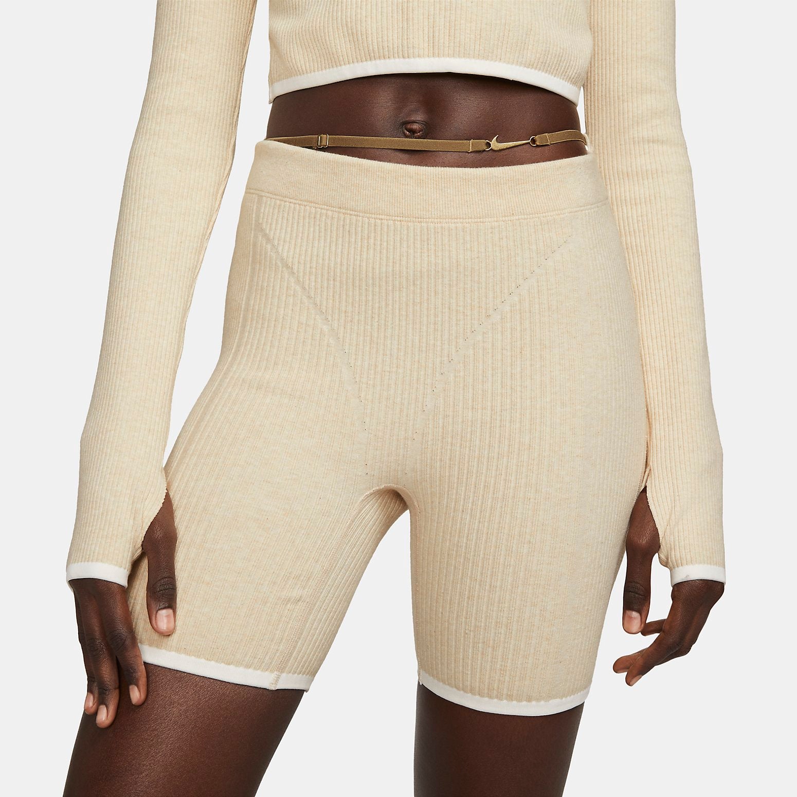Nike (wmns) X Jacquemus Le Shorts 'off White' In Neutral