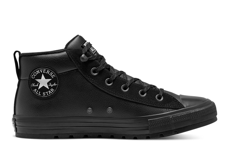 converse chuck taylor all star street leather mid top