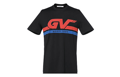 Men's GIVENCHY Black Red Blue T-Shirt GV1D3T002 - KICKS CREW