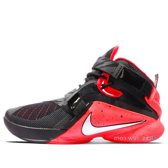 Inducir Bolos Catarata Nike Zoom LeBron Soldier 9 'Black Bright Crimson' 749490-016 - KICKS CREW