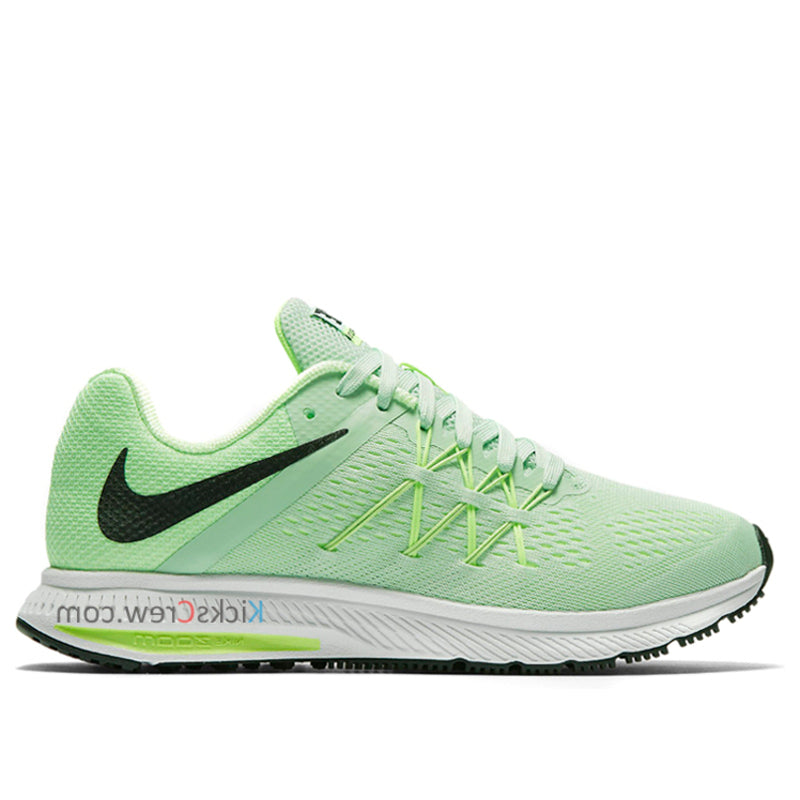 Escarchado Virgen exposición WMNS) Nike Zoom Winflo 3 'Light Green Black White' 831562-301 - KICKS CREW
