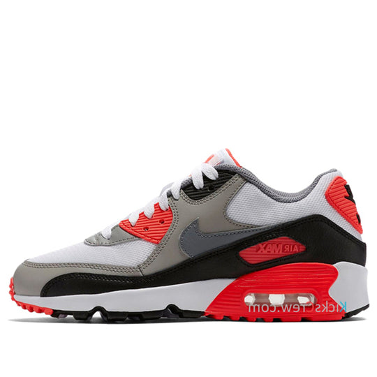 GS) Nike Air Max 90 Mesh 'White' 833418-102 - CREW