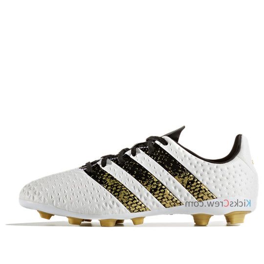 adidas ACE 16.4 FXG J 'White Balck Gold' - KICKS CREW