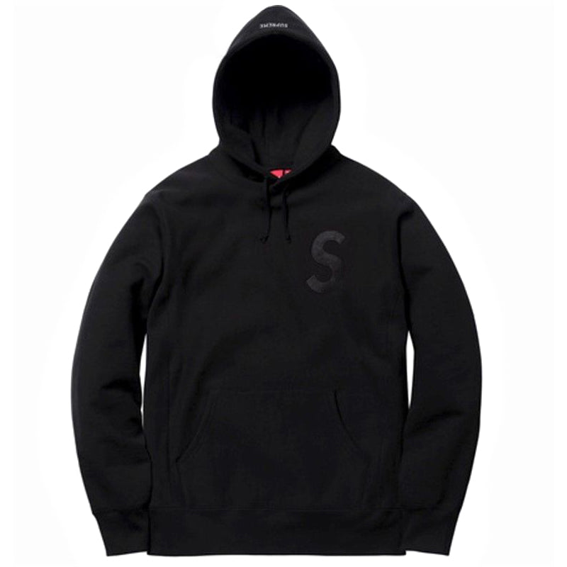 Supreme Tonal S Logo Hooded Sweatshirt SP-FW17SW11-BK - KICKS CREW